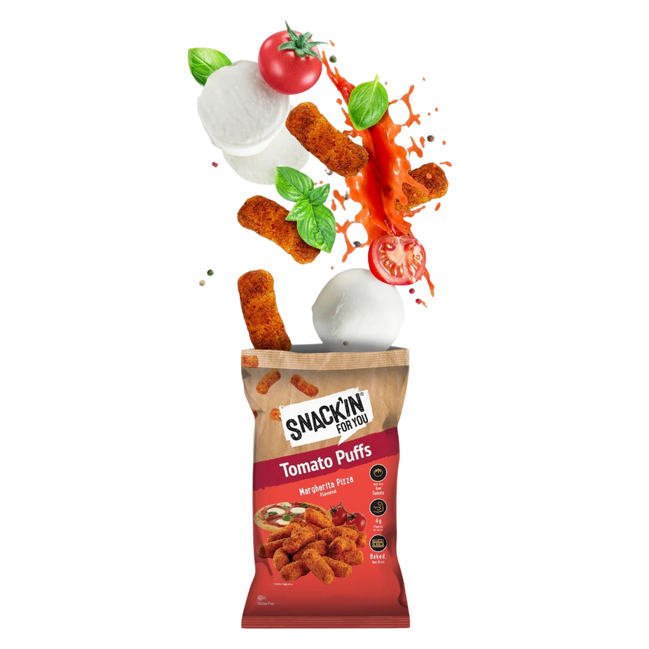Tomato Puffs - Margherita Pizza