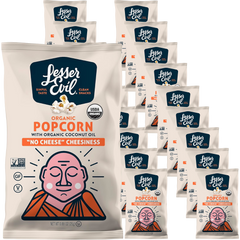 Organic Popcorn No Cheese Cheesiness (18 Pack)
