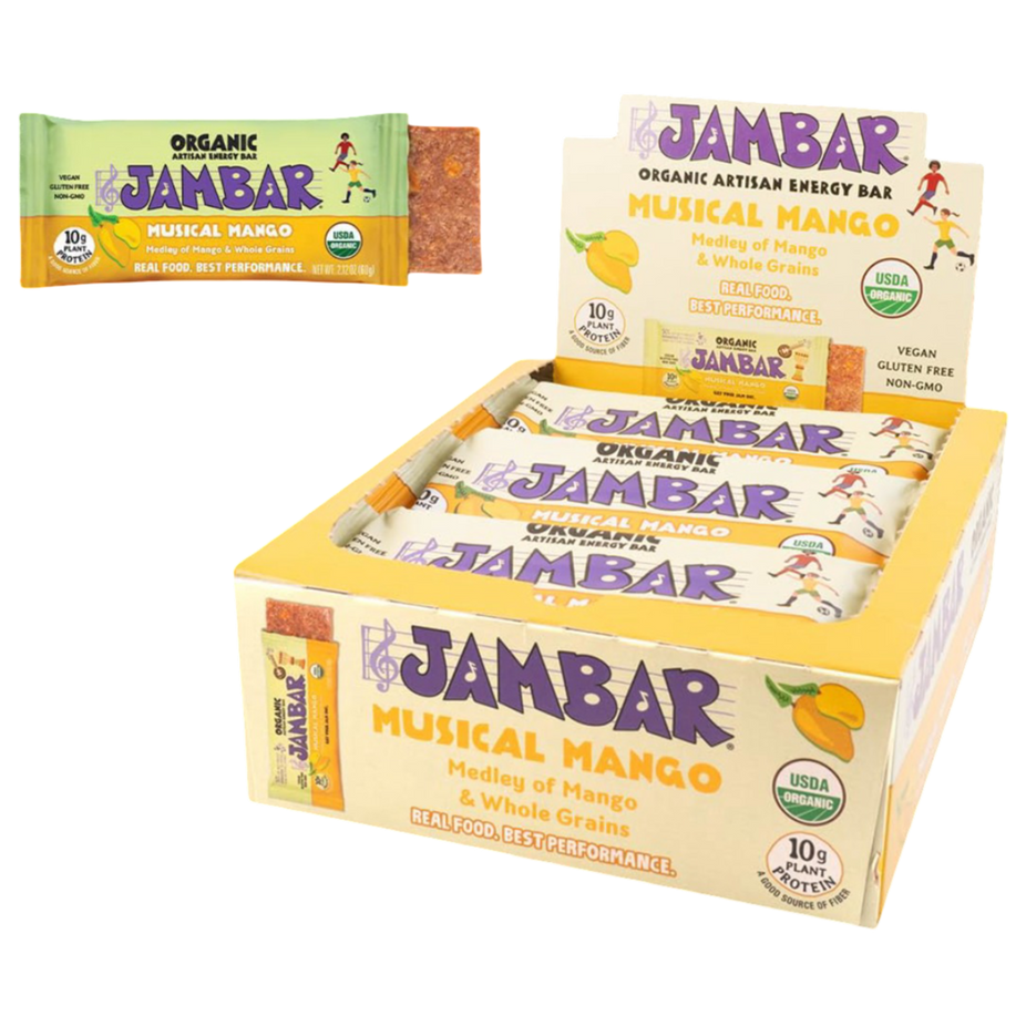 Organic Artisan Energy Bar - Musical Mango (12 CT)