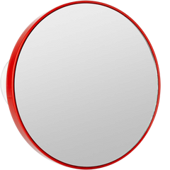 15X Vanity Mirror With Suction Lock - Red