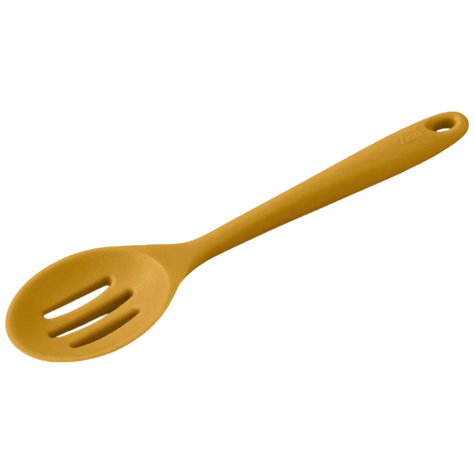 Silicone Slotted Spoon - Mustard