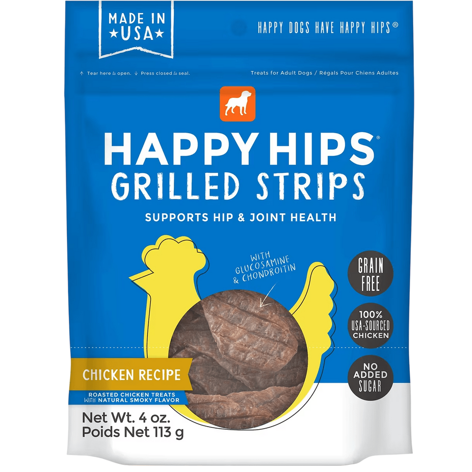 Grilled Strips Dog Treats - Chicken Recipe