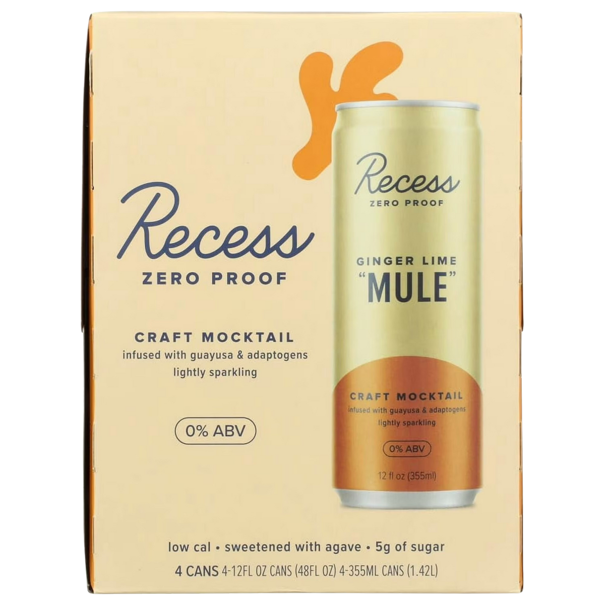 極美品　YELLO　GINGER MULES Mサイズ Recess Zero Proof Ginger Lime Mule (4 Pack) – Martie