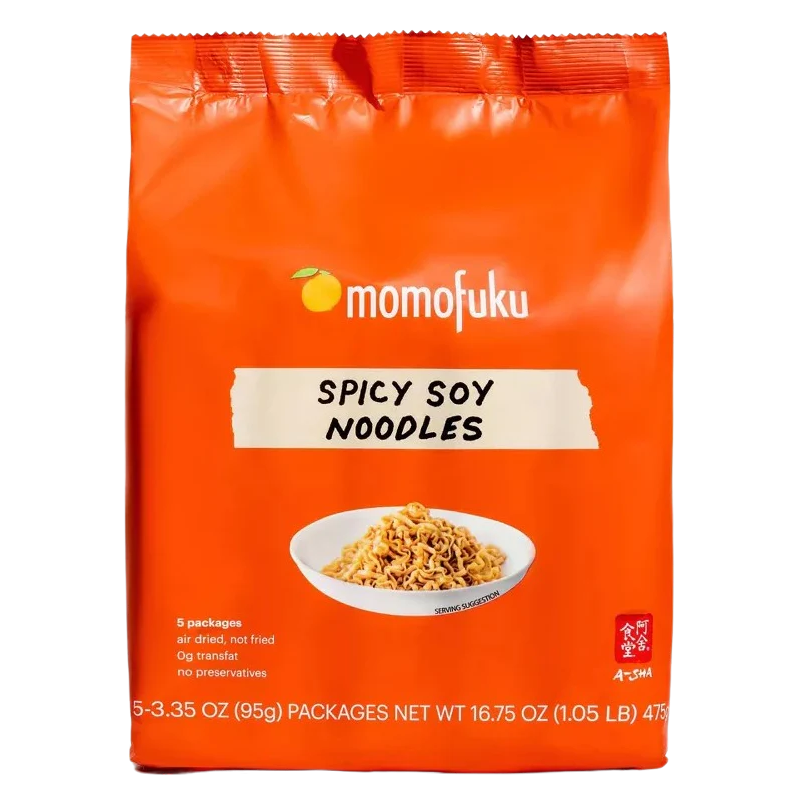 Momofuku Goods Spicy Soy Noodles (5 CT) – Martie