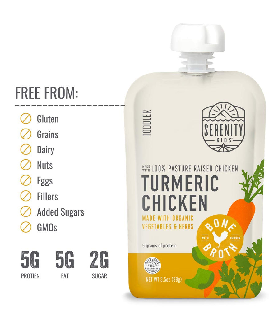 Turmeric Chicken Baby Food Pouch (6 CT) – Martie