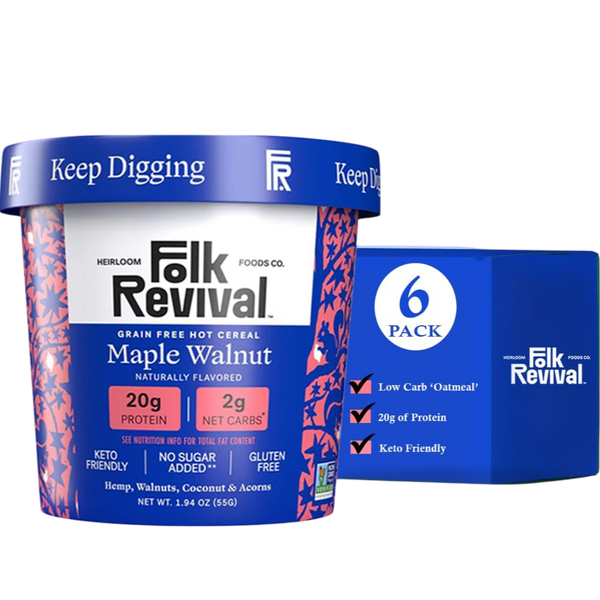 Walnut出品 Maple Walnut Grain Free Hot Cereal Cups (6 CT) – Martie