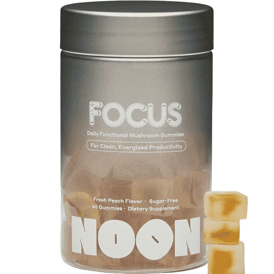 Focus Mushroom Gummy Delights - Peach