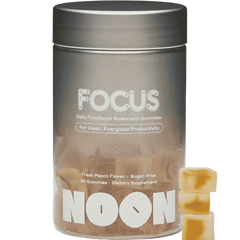 Focus Mushroom Gummy Delights - Peach