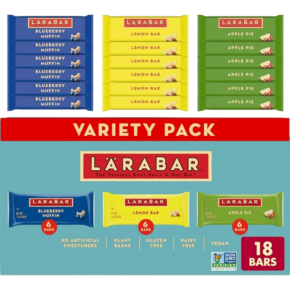 Fruit & Nut Bars Variety Pack (18 CT)