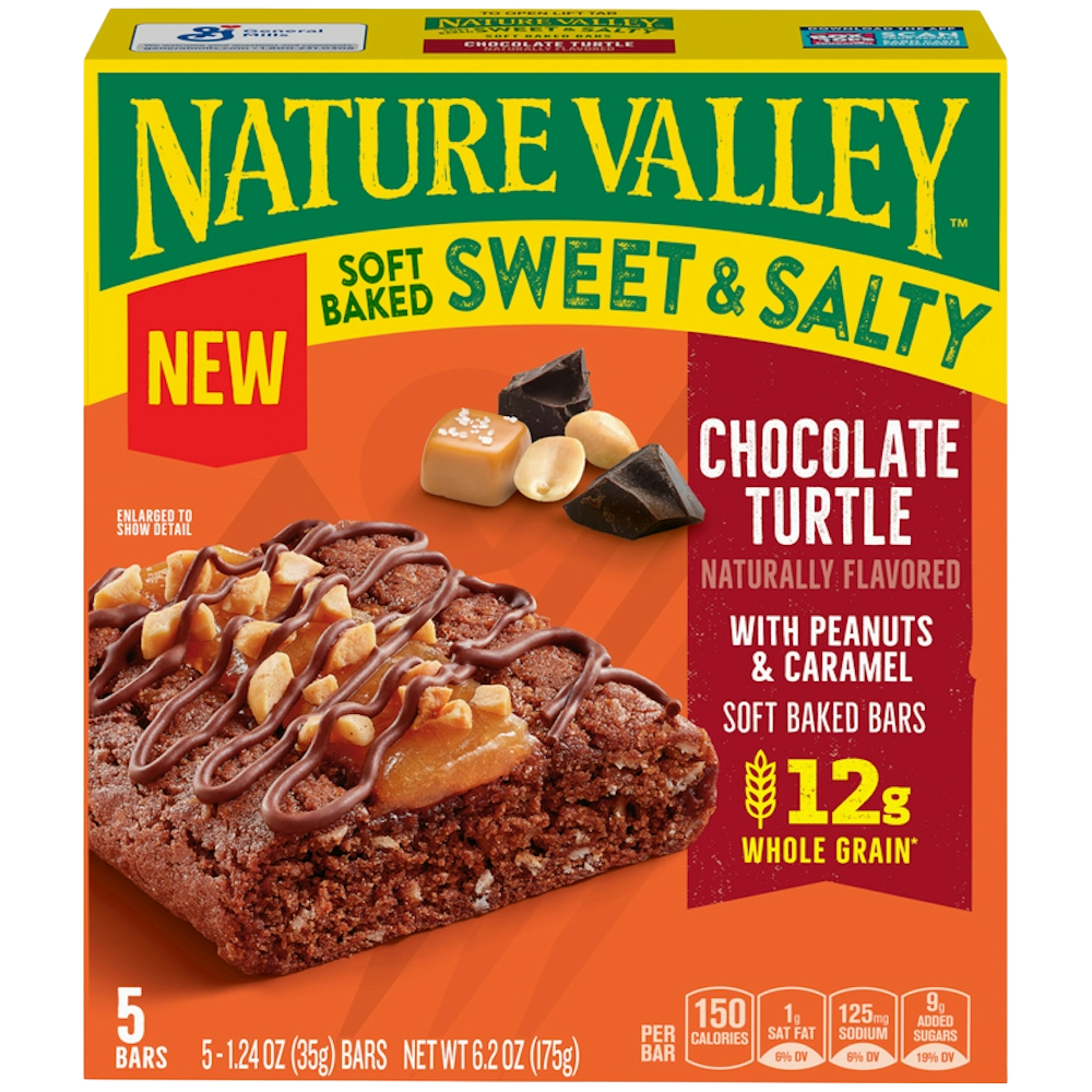 Chocolate Turtle Sweet & Salty Soft-Baked Bars (5 CT) – Martie