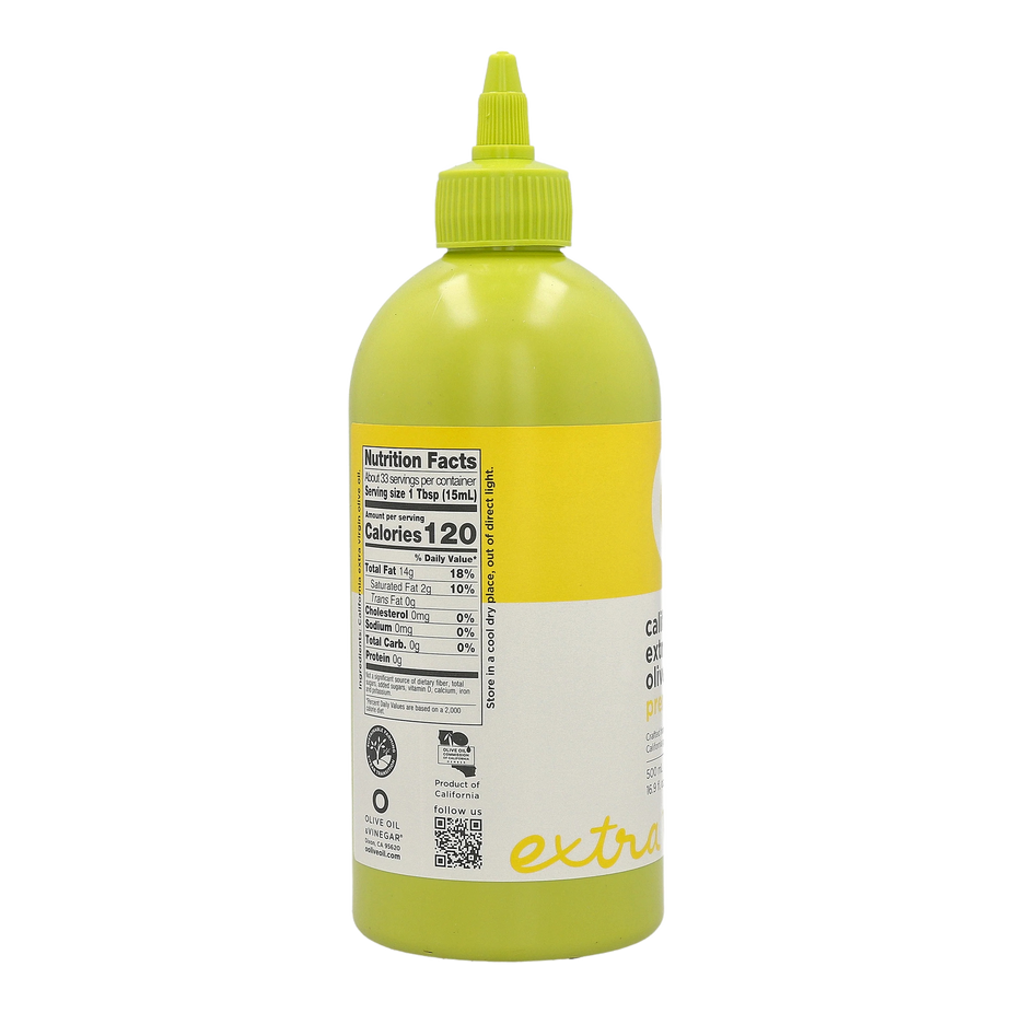 California Extra Virgin Olive Oil Squeeze Bottle Premium