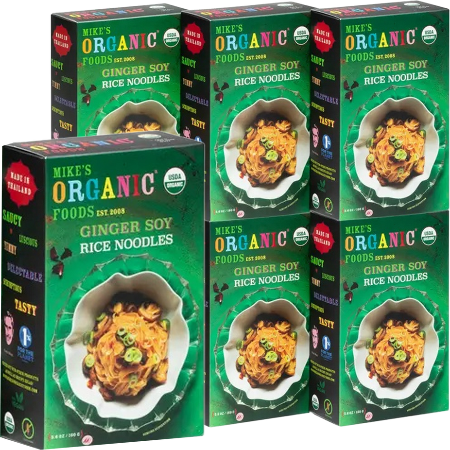 Ginger Soy Sauce Noodles (6 Pack)
