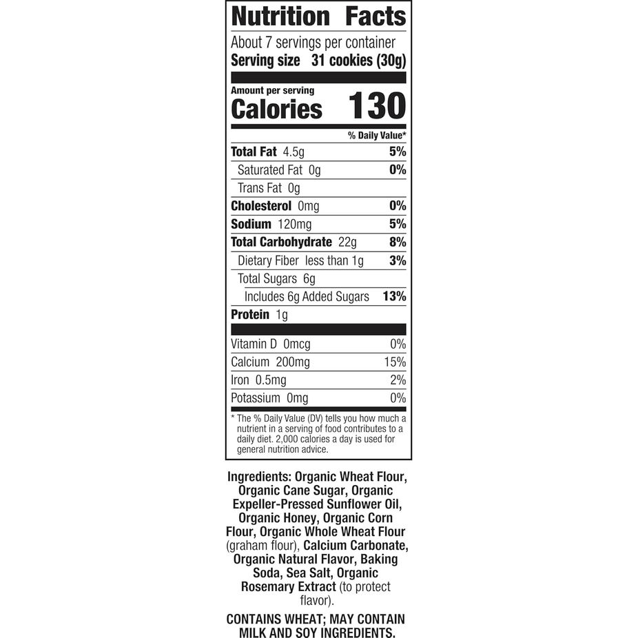 honeybunnygrahamingredients