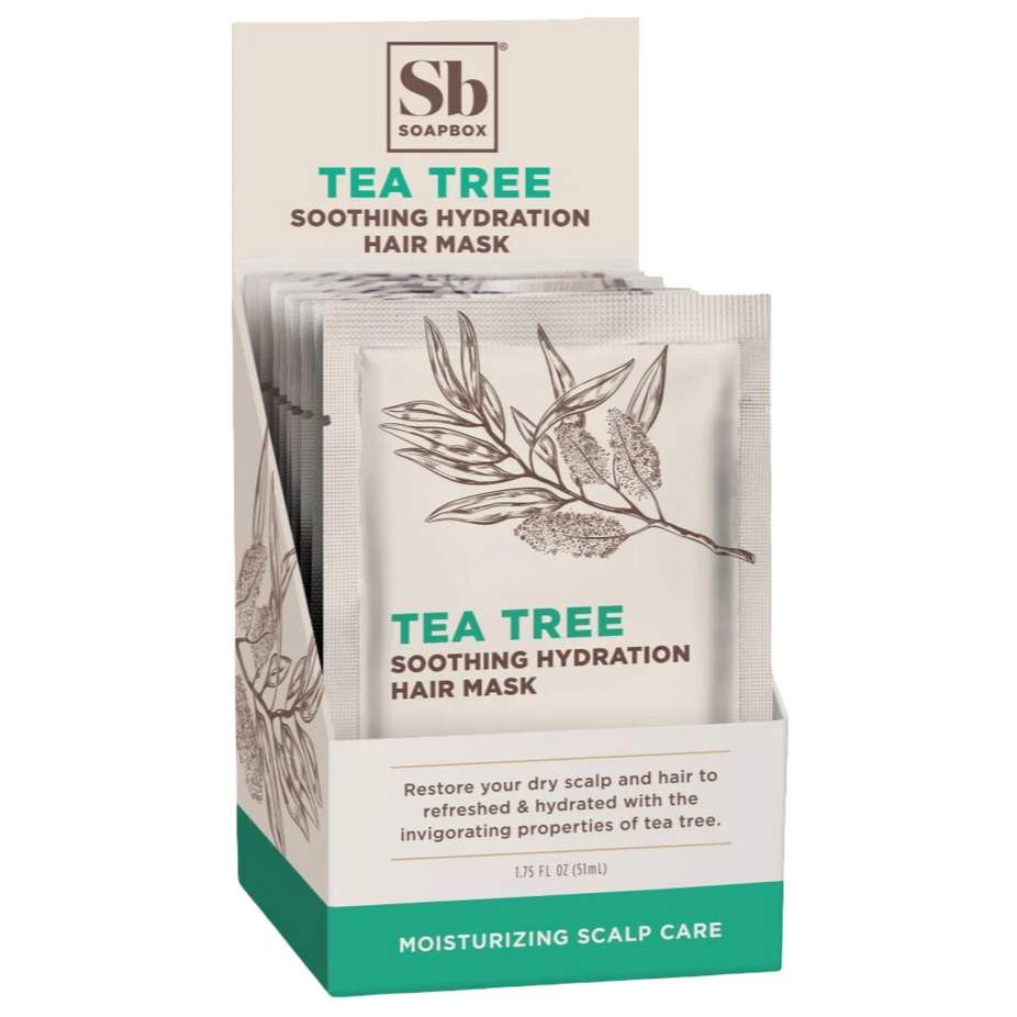 Purifying And Hydrating Tea Tree Oil Hair Mask Sachet (12 CT)