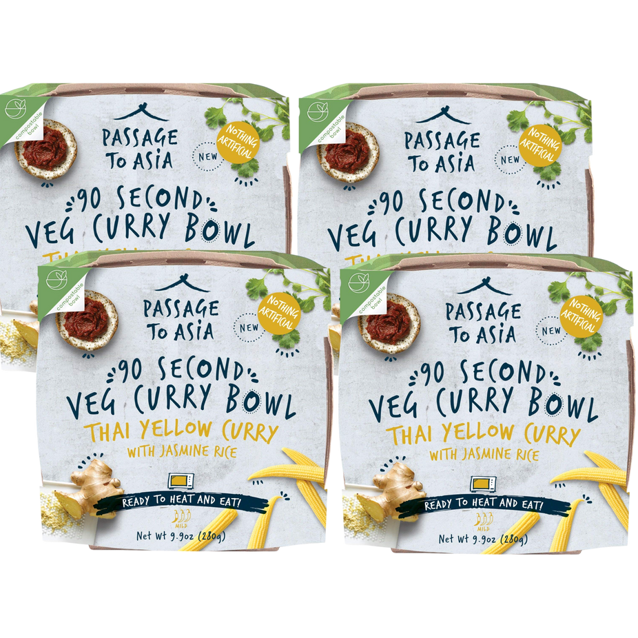 Thai Yellow Curry With Jasmine Rice Entree (4 CT)