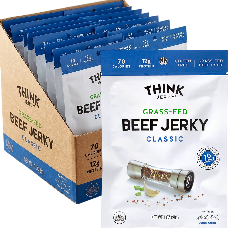 Case of Think Beef Jerky