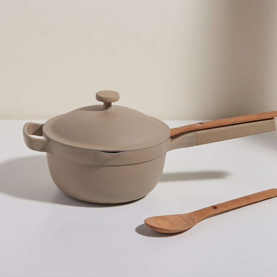 beigeminiperfectpotwithtwonestedbeechwoodspoons-no-bg