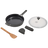 13023301782909936869-blackcastironalwayspanwithspatulaandhotgrips-1-cropped-no-bg