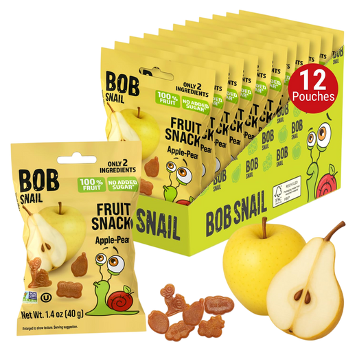 Fruit Snack Apple Pear (12 Pack) – Martie