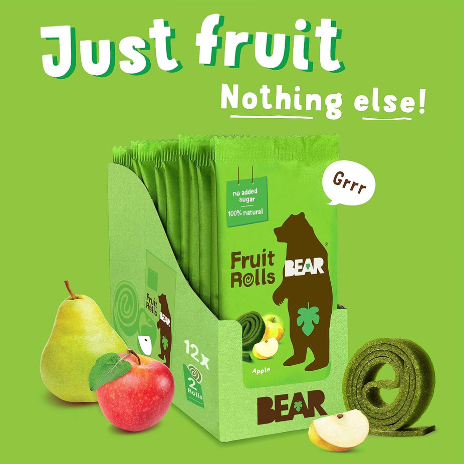 Apple Fruit Roll Single (12 Pack)
