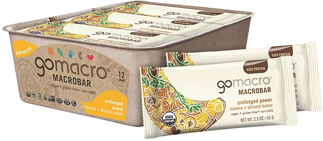 Banana & Almond Butter Macrobar (12 Pack)