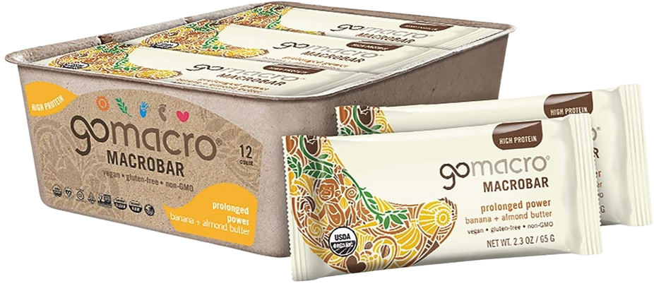 Banana & Almond Butter Macrobar (12 Pack)