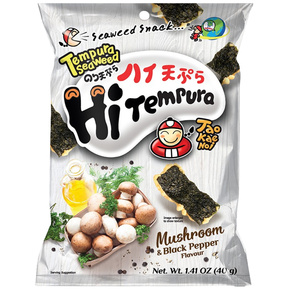 Tempura Seaweed Mushroom & Black Pepper (12 Pack)