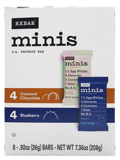 Mini Coconut Choc & Blueberry Bars (8 Pack)