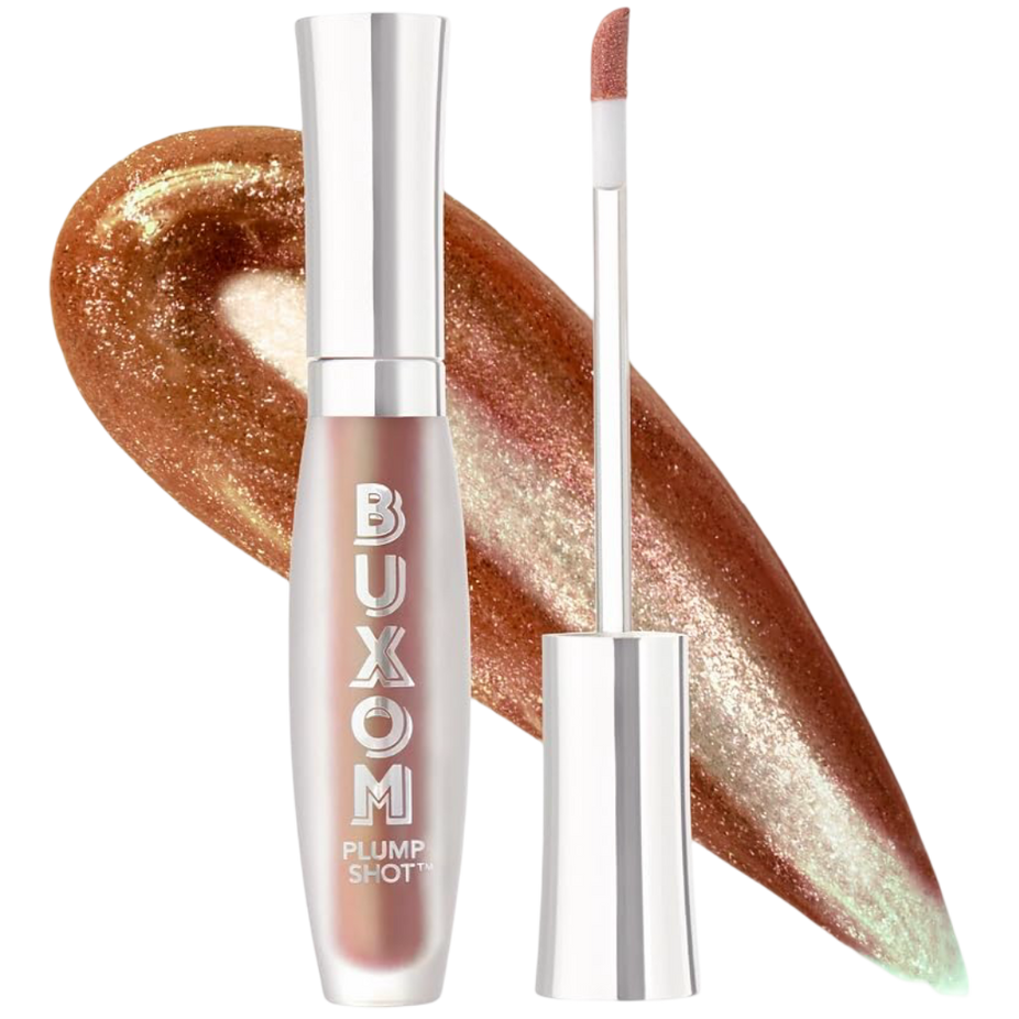 Plump Shot Peptides Lip Serum Chrome - Celestial Nude (Beige Gold)