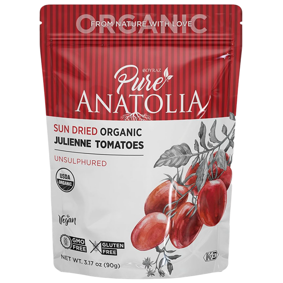 Organic Sun-Dried Julienne-Cut Tomatoes