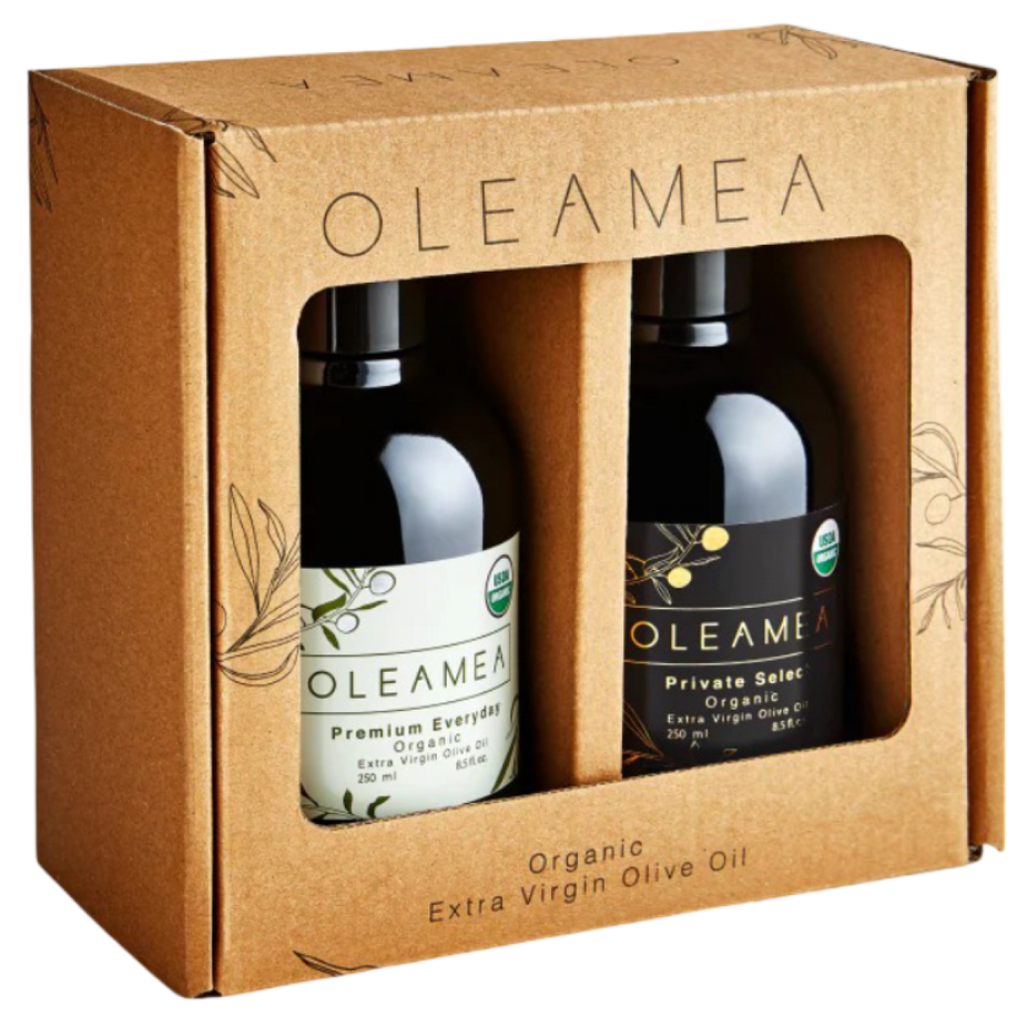 Organic Duo: Premium Everyday and Private Select EVOO