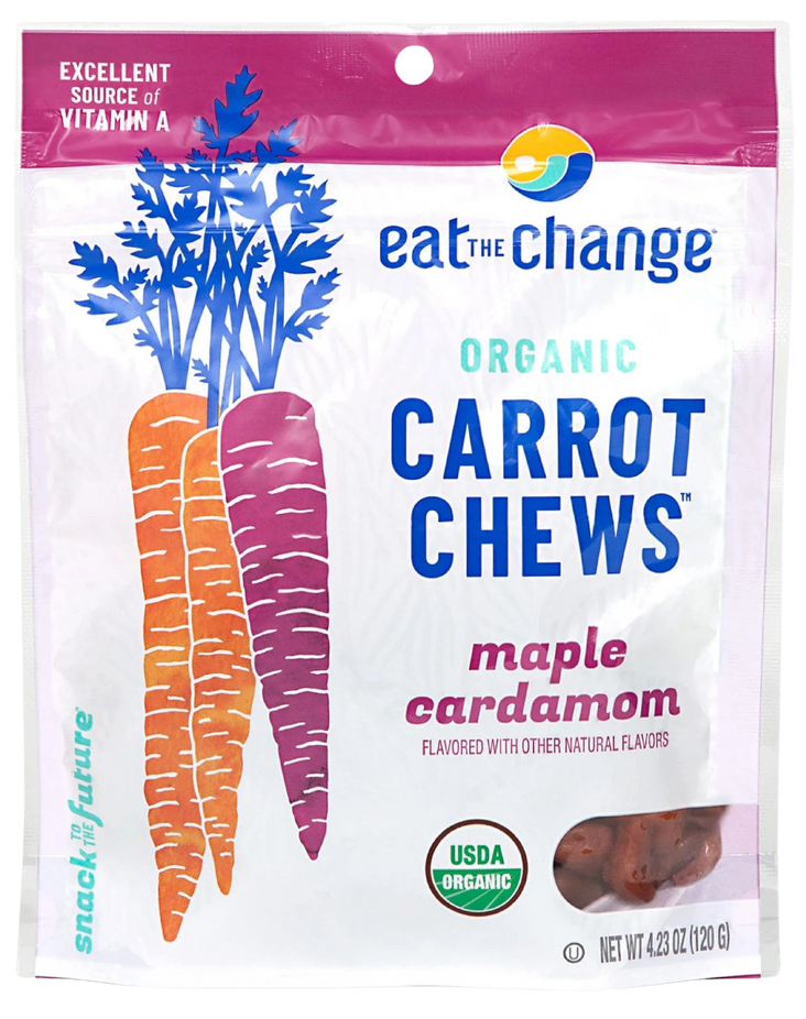 Organic Carrot Chews Maple Cardamom