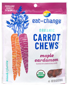 Organic Carrot Chews Maple Cardamom