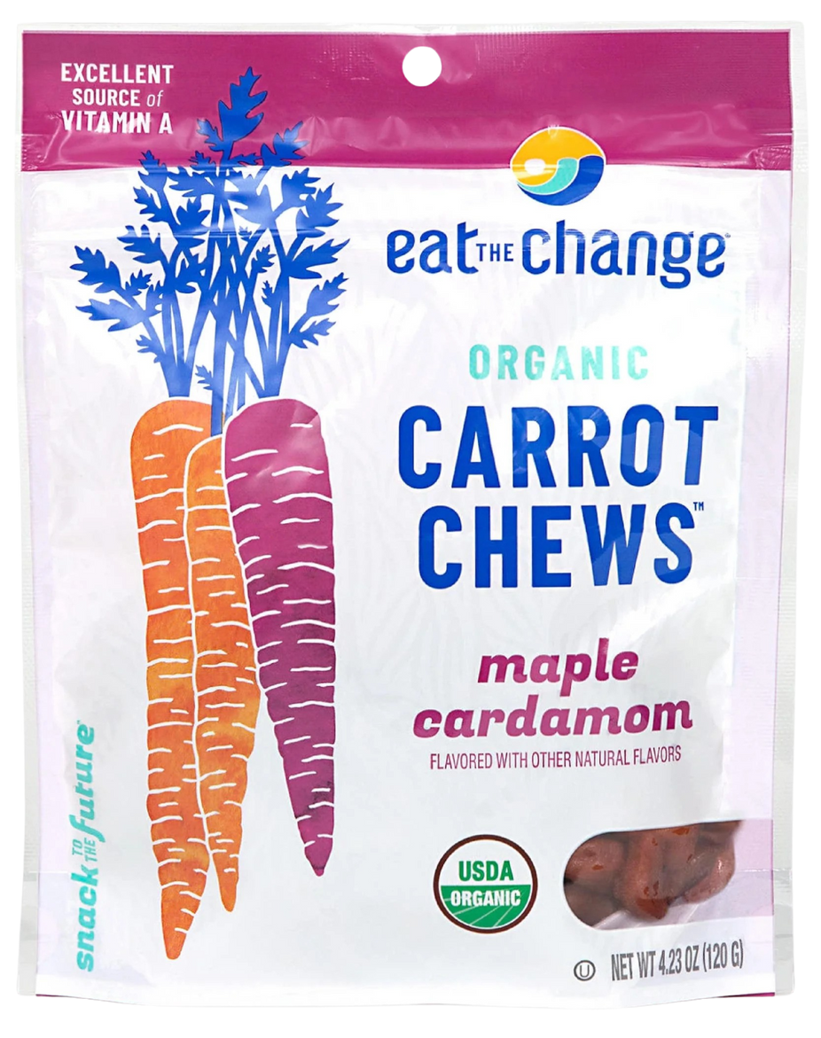 Organic Carrot Chews Maple Cardamom