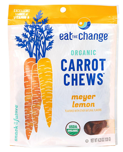 Organic Carrot Chews Meyer Lemon
