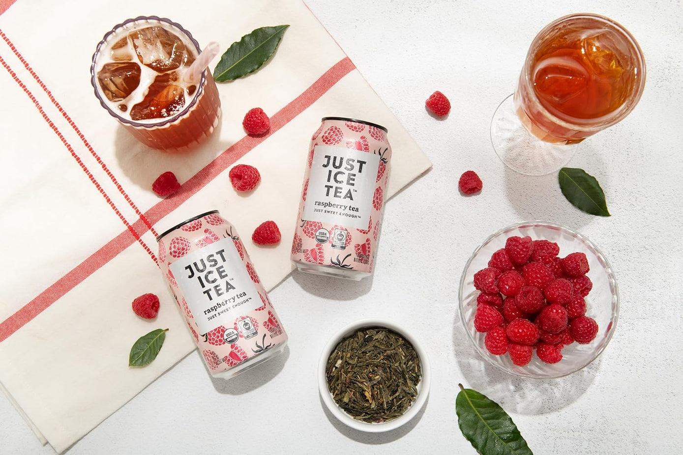 Just Ice Tea Raspberry Black Tea (4 Pack) – Martie
