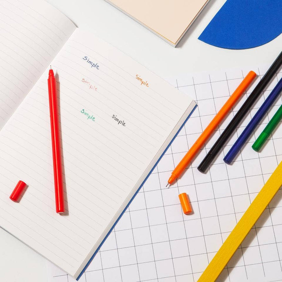 Prism Colored Rollerball Pen - Orange (1 CT)