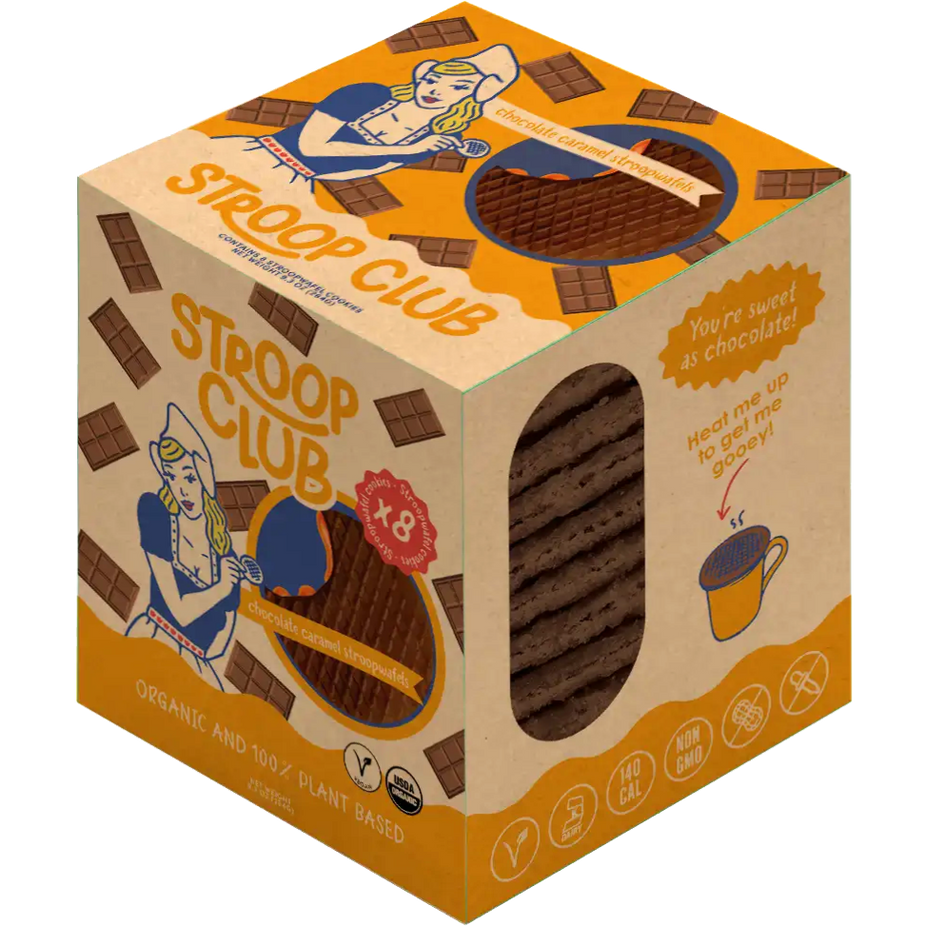 Chocolate Caramel Stroopwafels (8 CT)