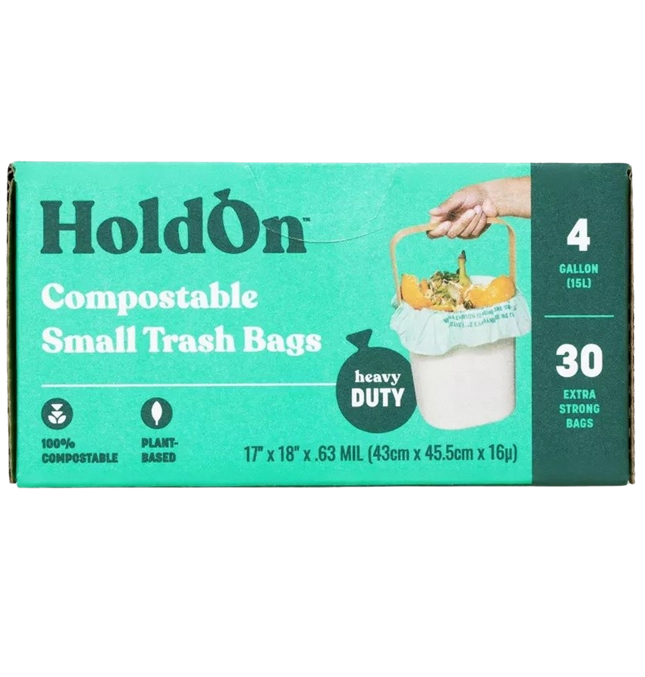 Compostable Small Space 4 Gal Trash Bags (30 CT)