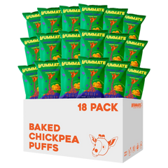 Sweet Corn Chickpea Puffs (18 Pack)