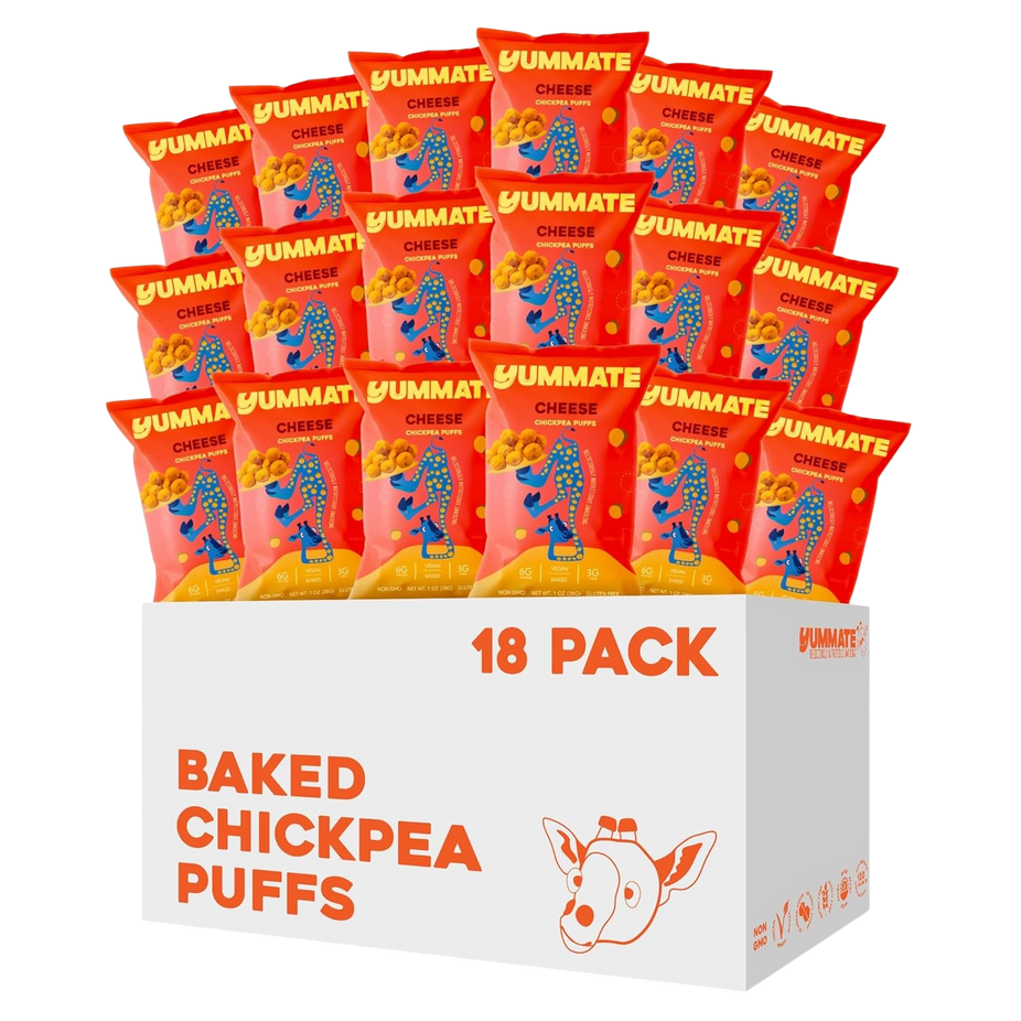 Cheddar Chickpea Puffs (18 Pack)
