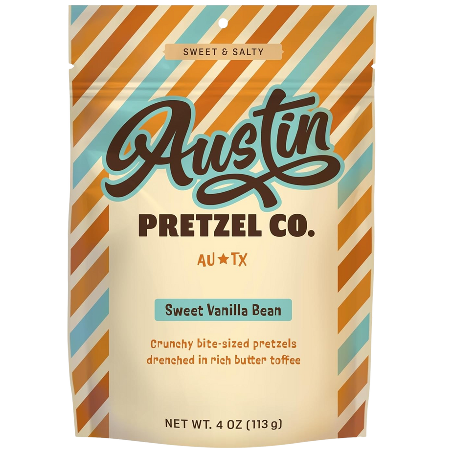 Sweet Vanilla Bean Pretzels