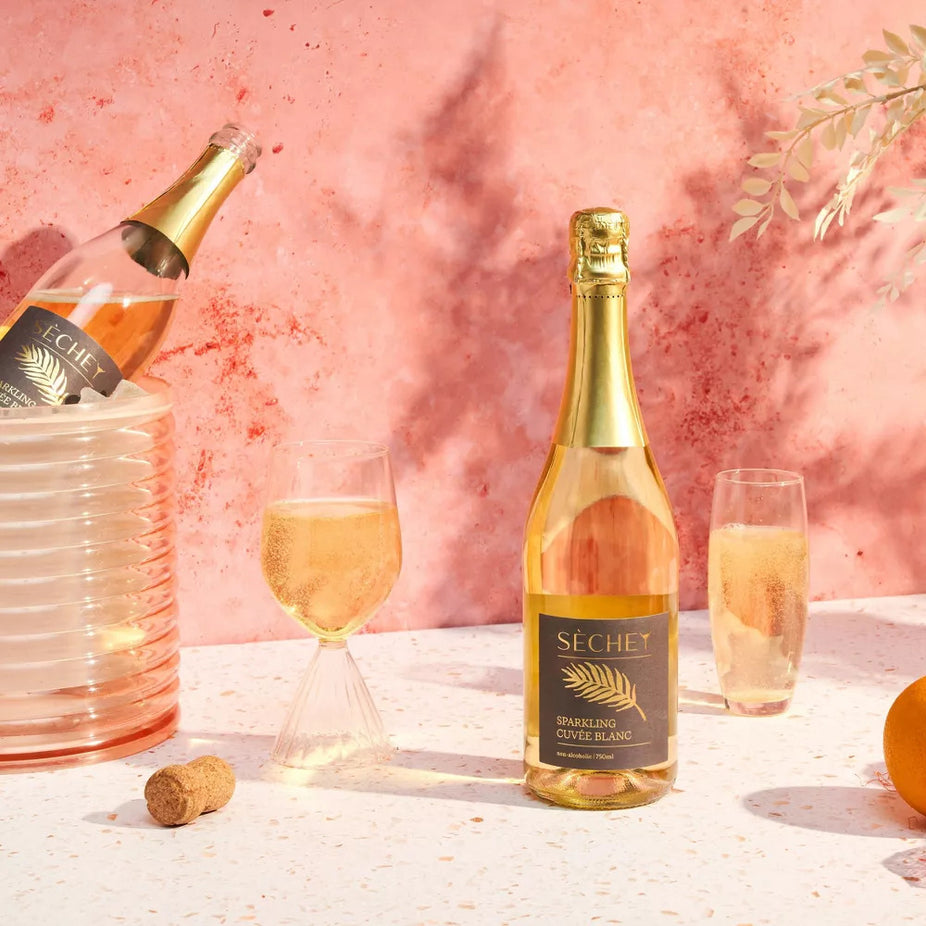 Non-Alcoholic Sparkling Cuvée Blanc Wine