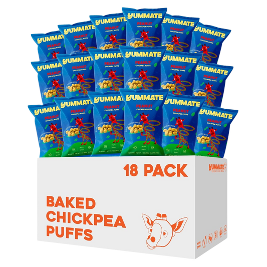 Peanut Chickpea Puffs (18 Pack)