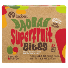 Baobab Superfruit Bites- Mango (5 CT)