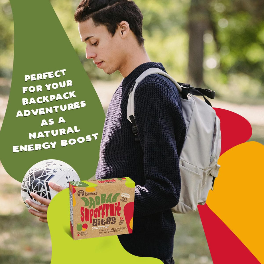Baobab Superfruit Bites- Mango (5 CT)