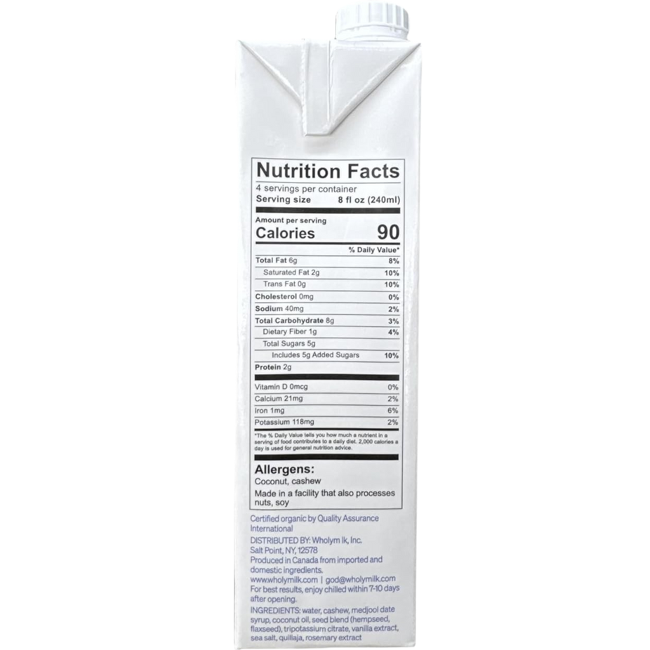 Plant-Based Milk - Sweetened