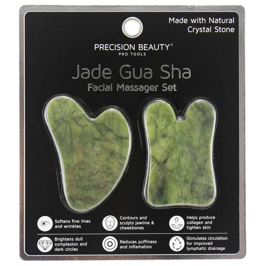 Jade Gua Sha - Facial Massager Set