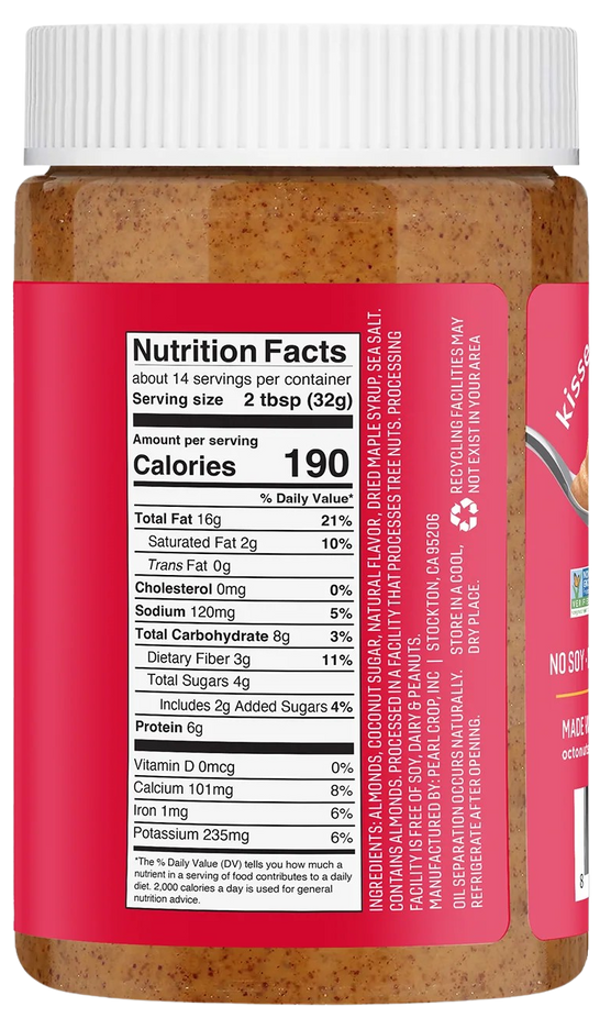 Almond Roasted Maple Butter