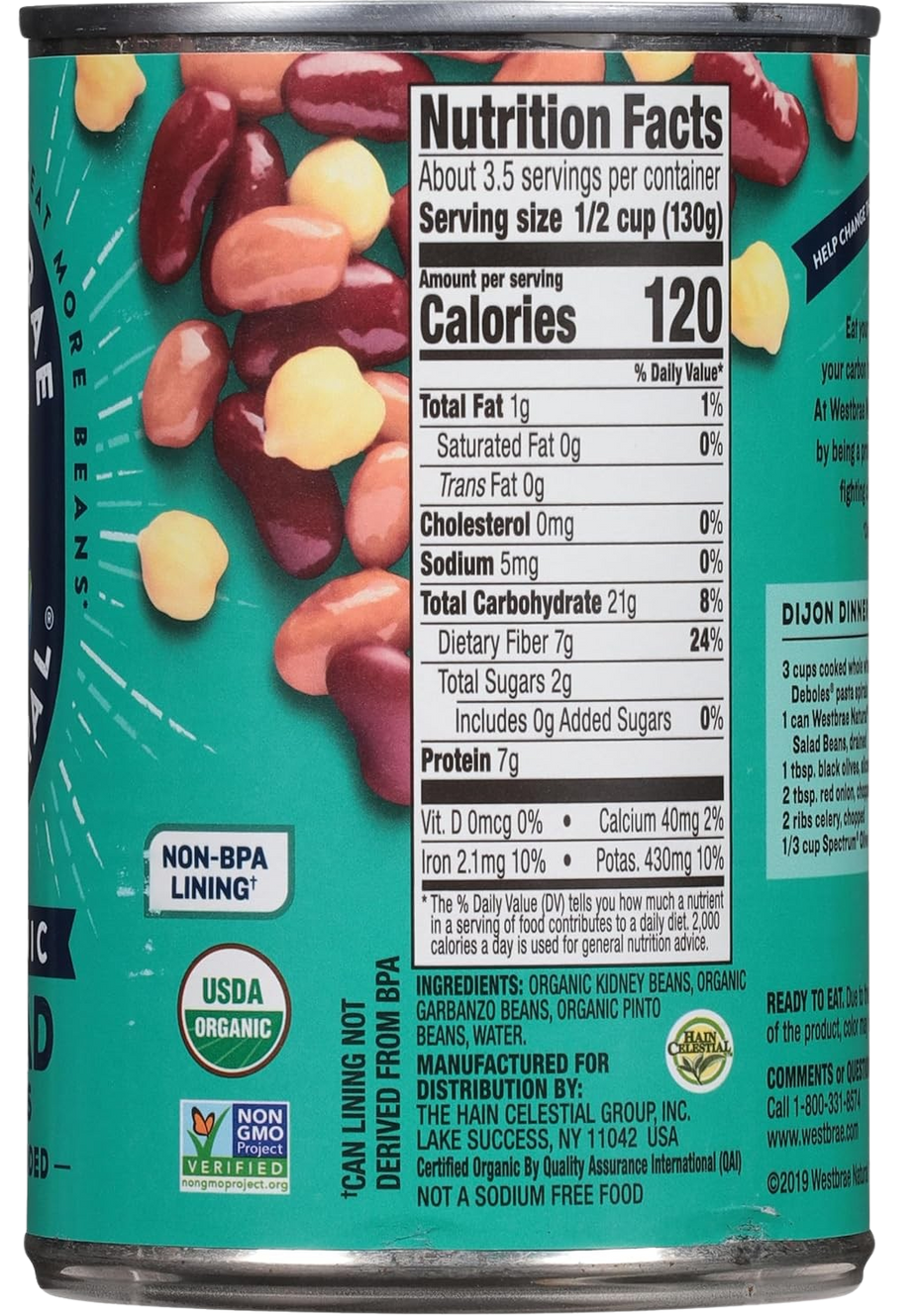 Organic Salad Beans